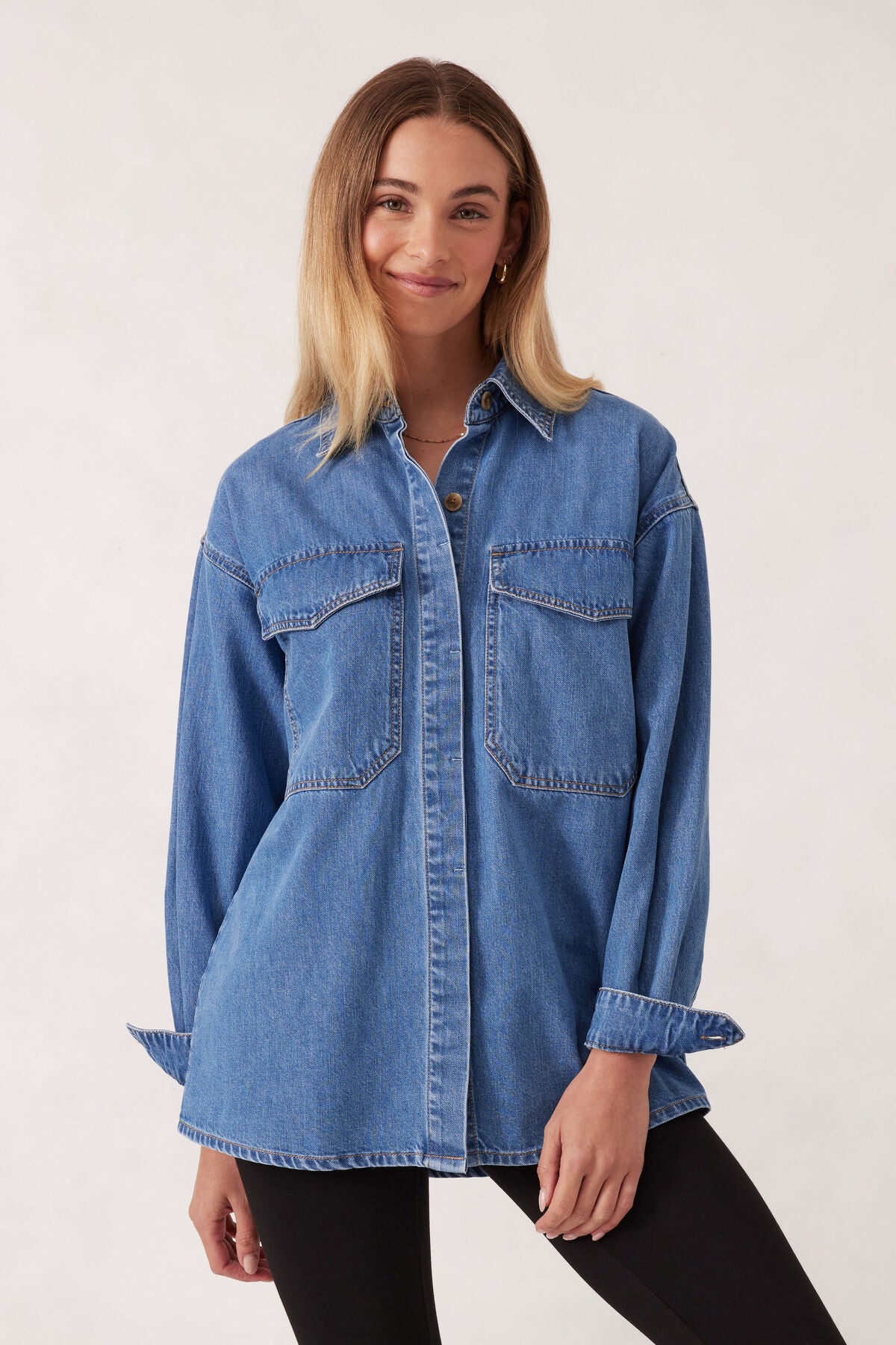 Essentials Denim Shirt