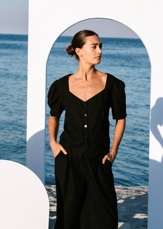Tailor Top | Black