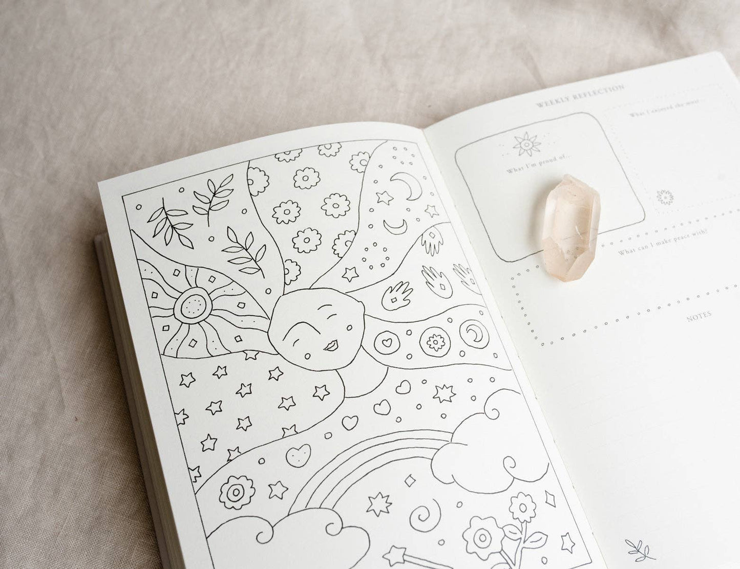 'A Year of Coming Home' Guided Self-Love Journal