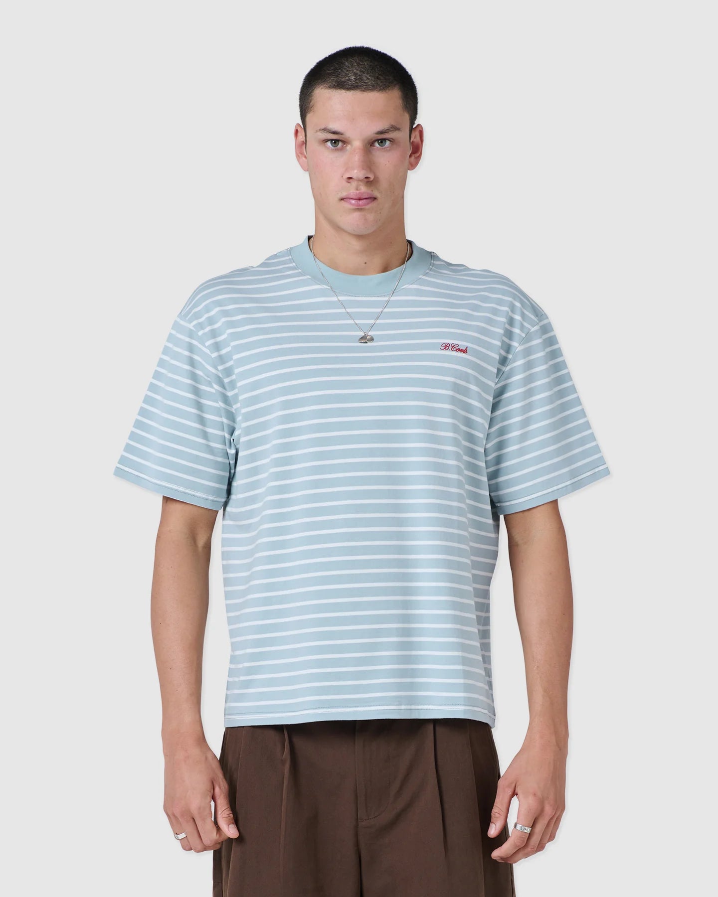Scribe T-Shirt | Blue Stripe