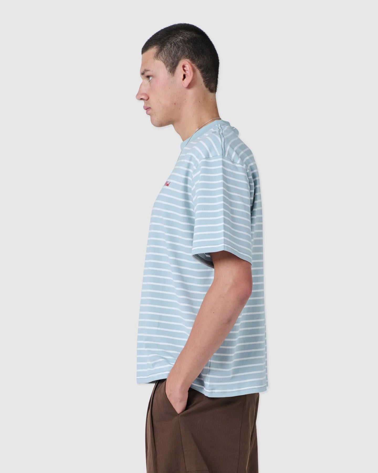 Scribe T-Shirt | Blue Stripe