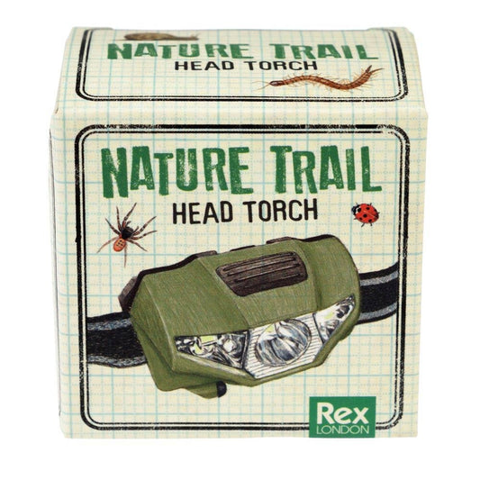 Rex London Child LED Head Torch Nature