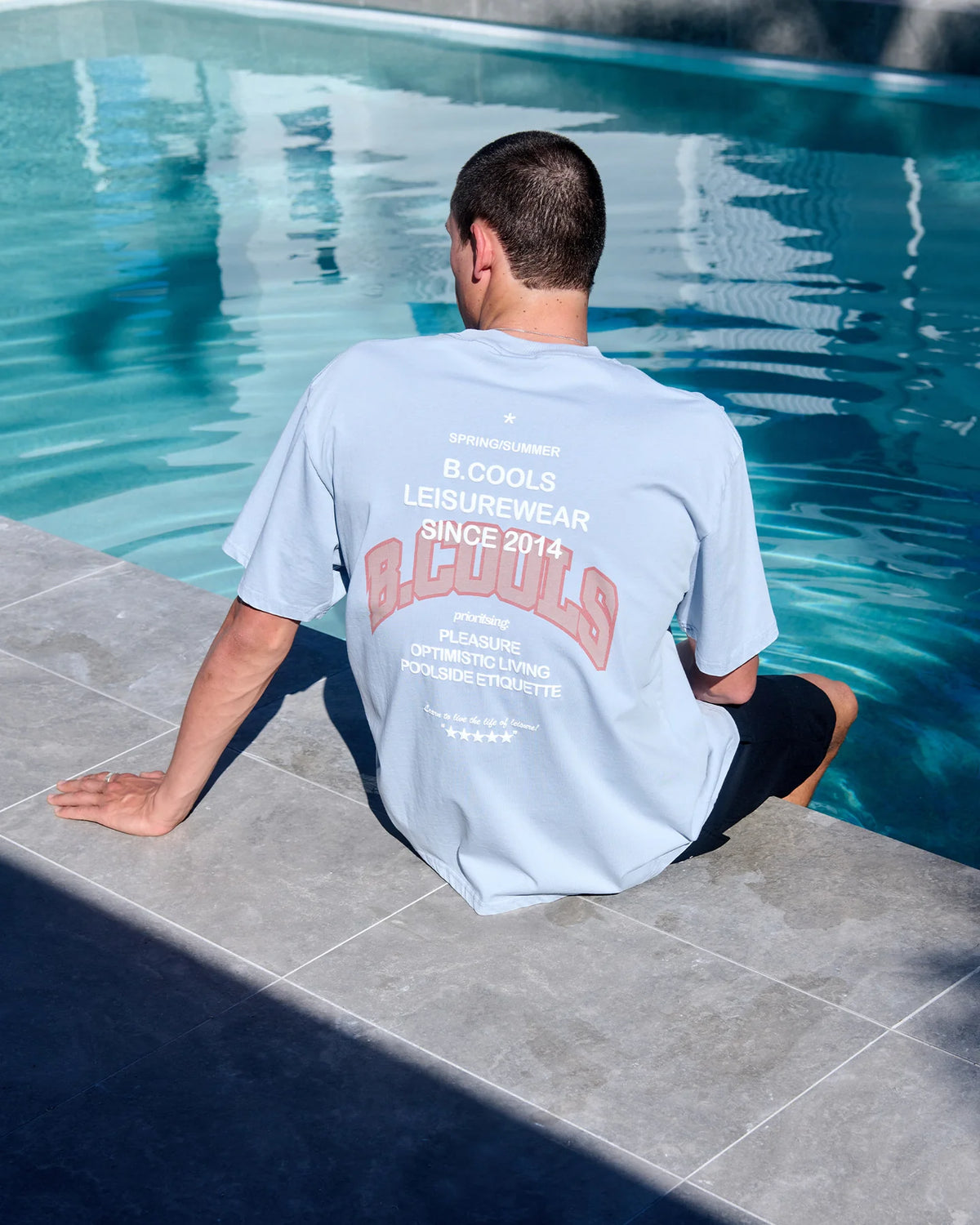 Stamp T-Shirt | Blue