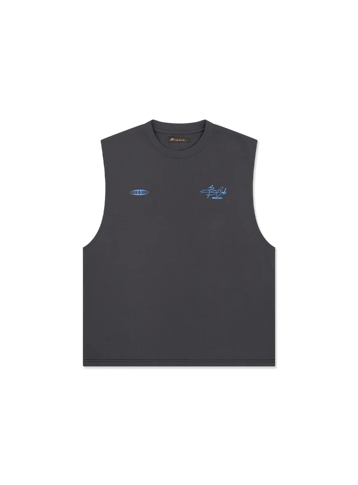 Euphoria Muscle Tee Washed Black
