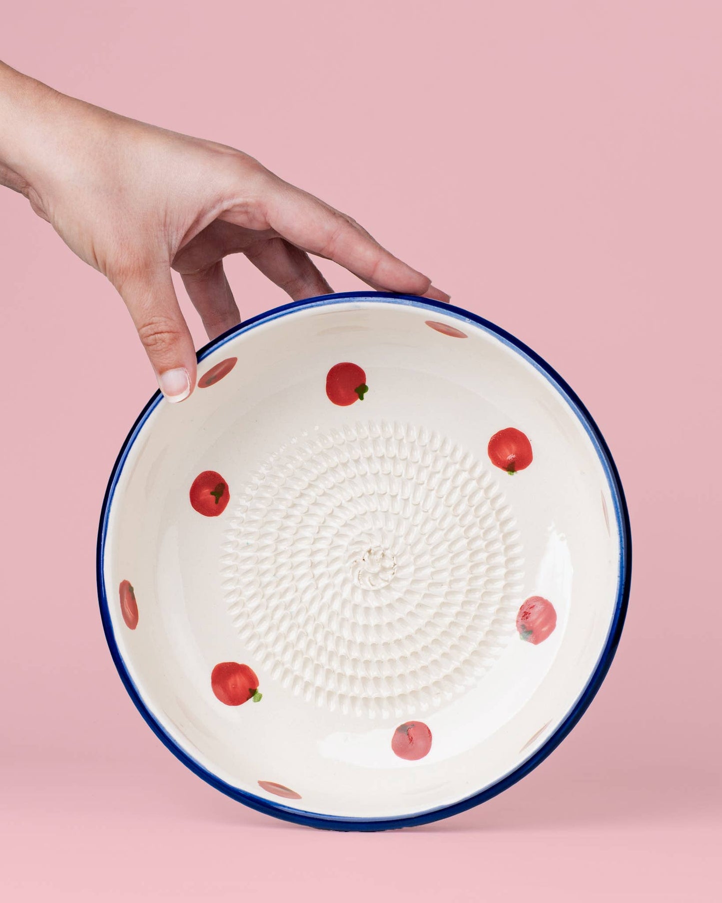 **LANDING SOON** Large Garlic Grater Plate | Pomodoro
