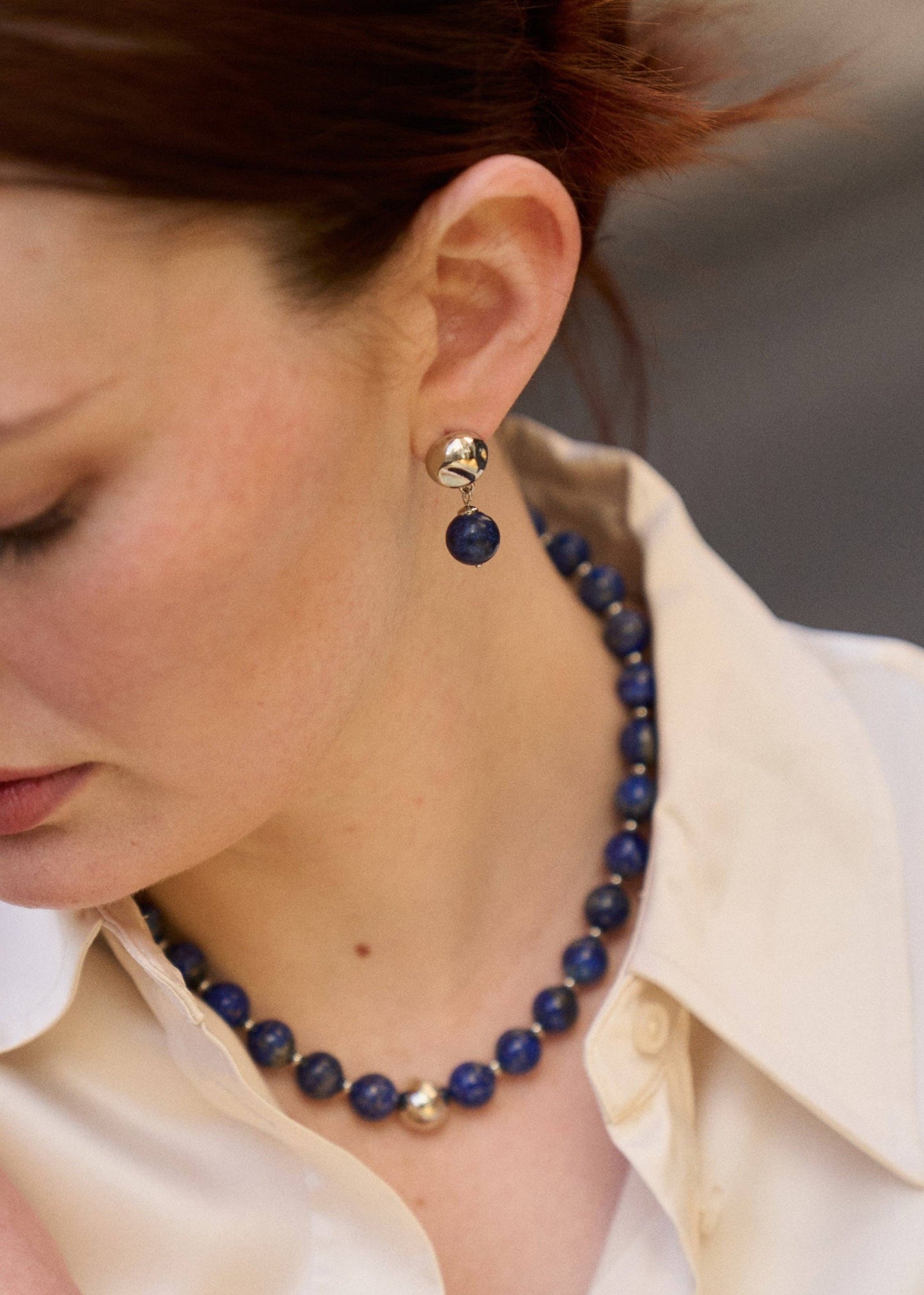 The Dua | Lapis Lazuli Earrings