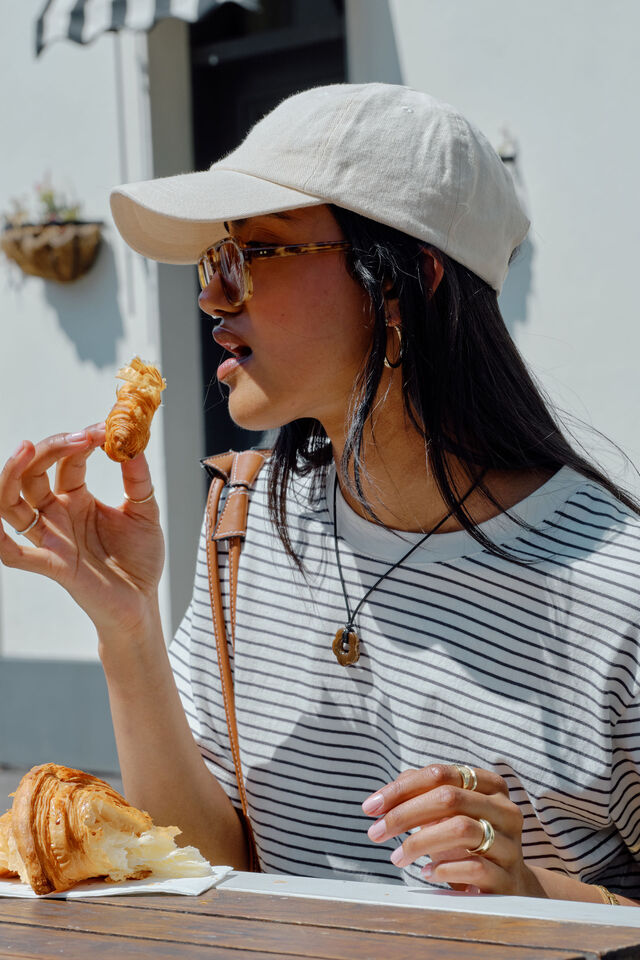 Stevie Slouchy Tee | Milk