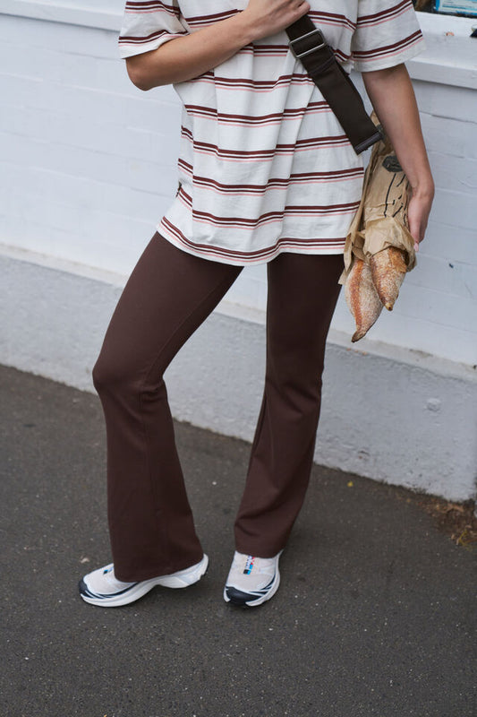 Ponte Bootleg Pant | Chocolate