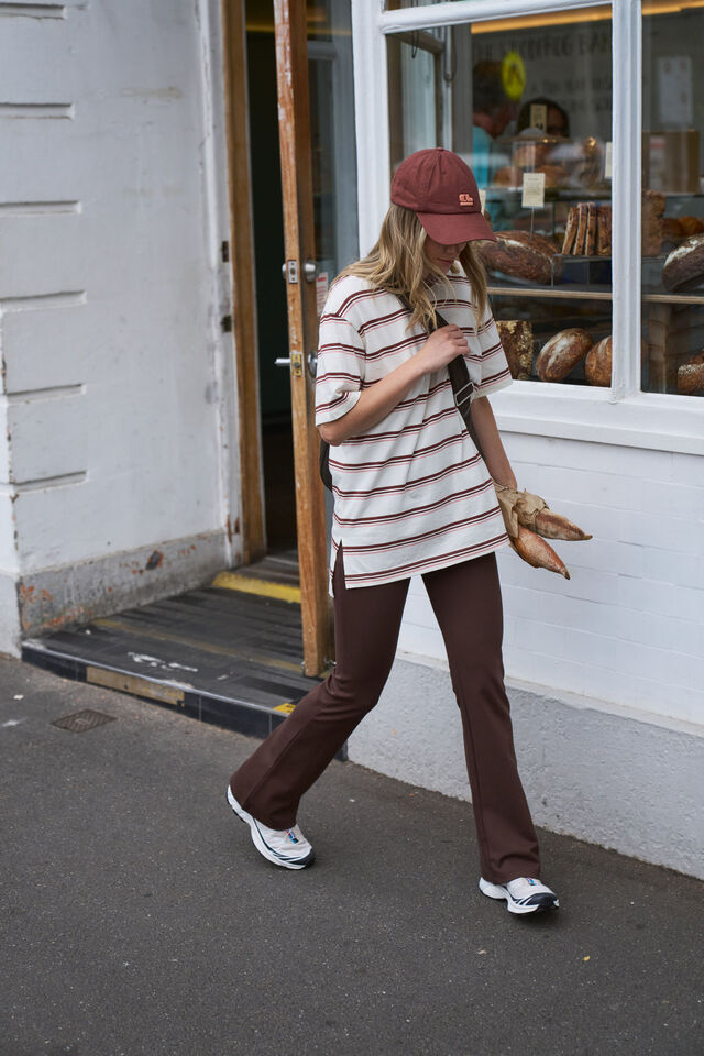 Ponte Bootleg Pant | Chocolate