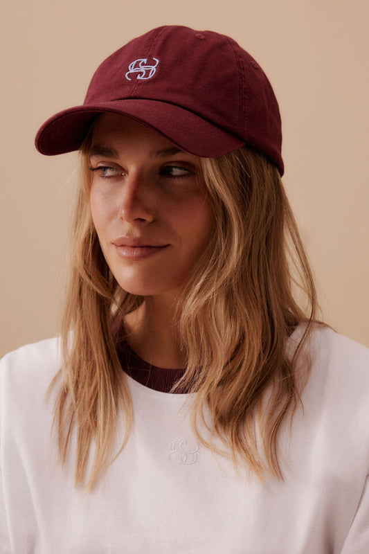 Pip Everyday Cap | Burgundy