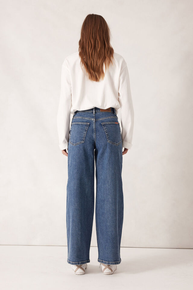 Evie Wide Leg | Fresh Indigo