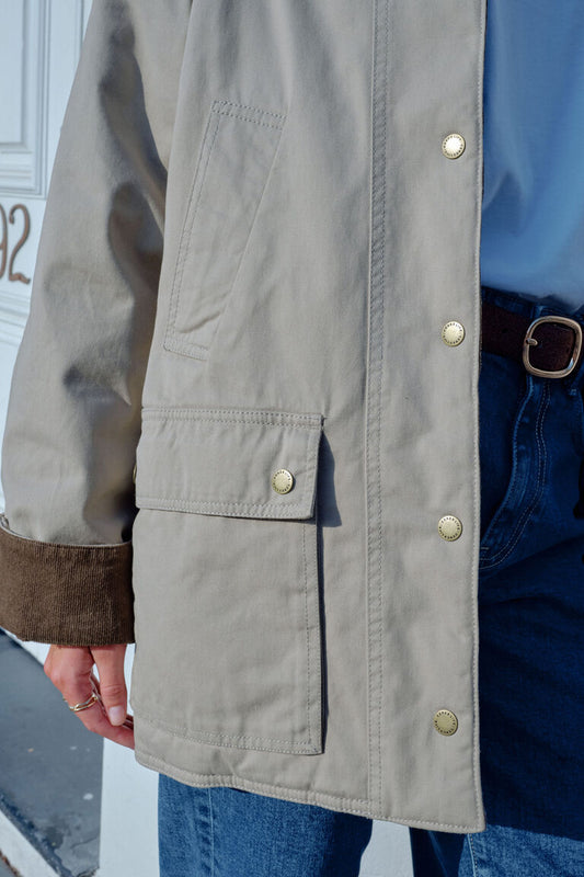 Barn Jacket | Ash Green