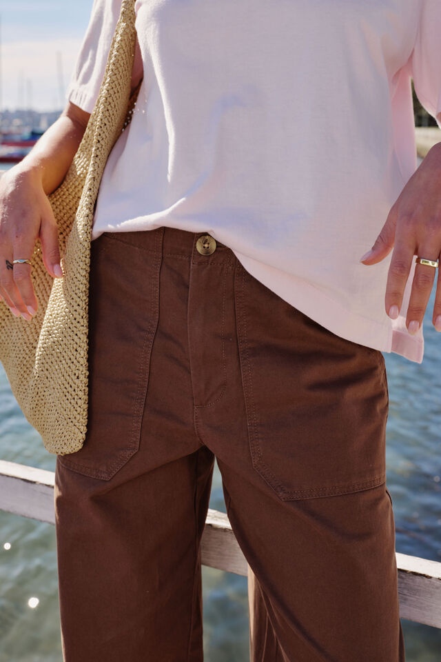 Weekender Pant | Chocolate
