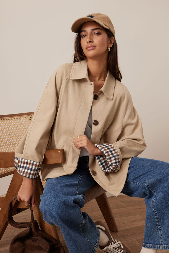 Pia Coat | Sand