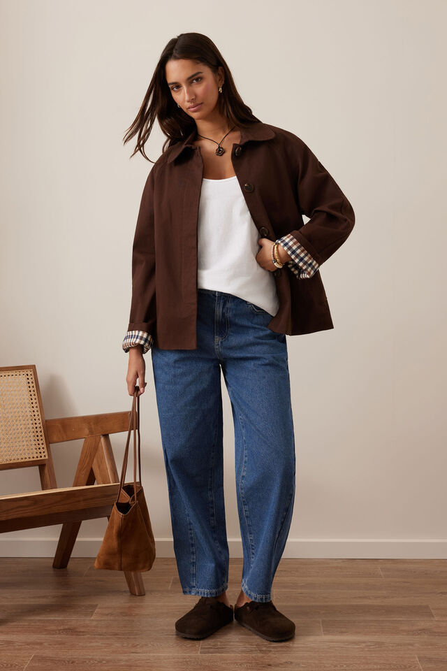 Pia Coat | Chocolate