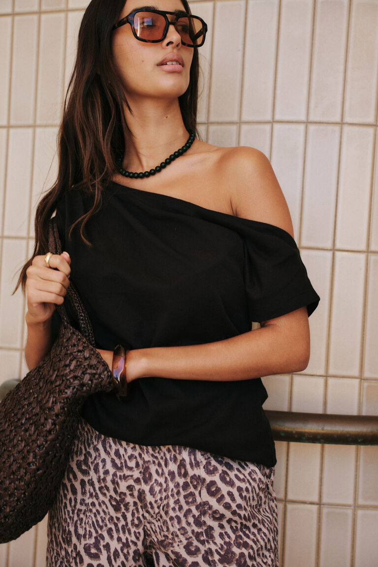 Gabi SS Top | Black