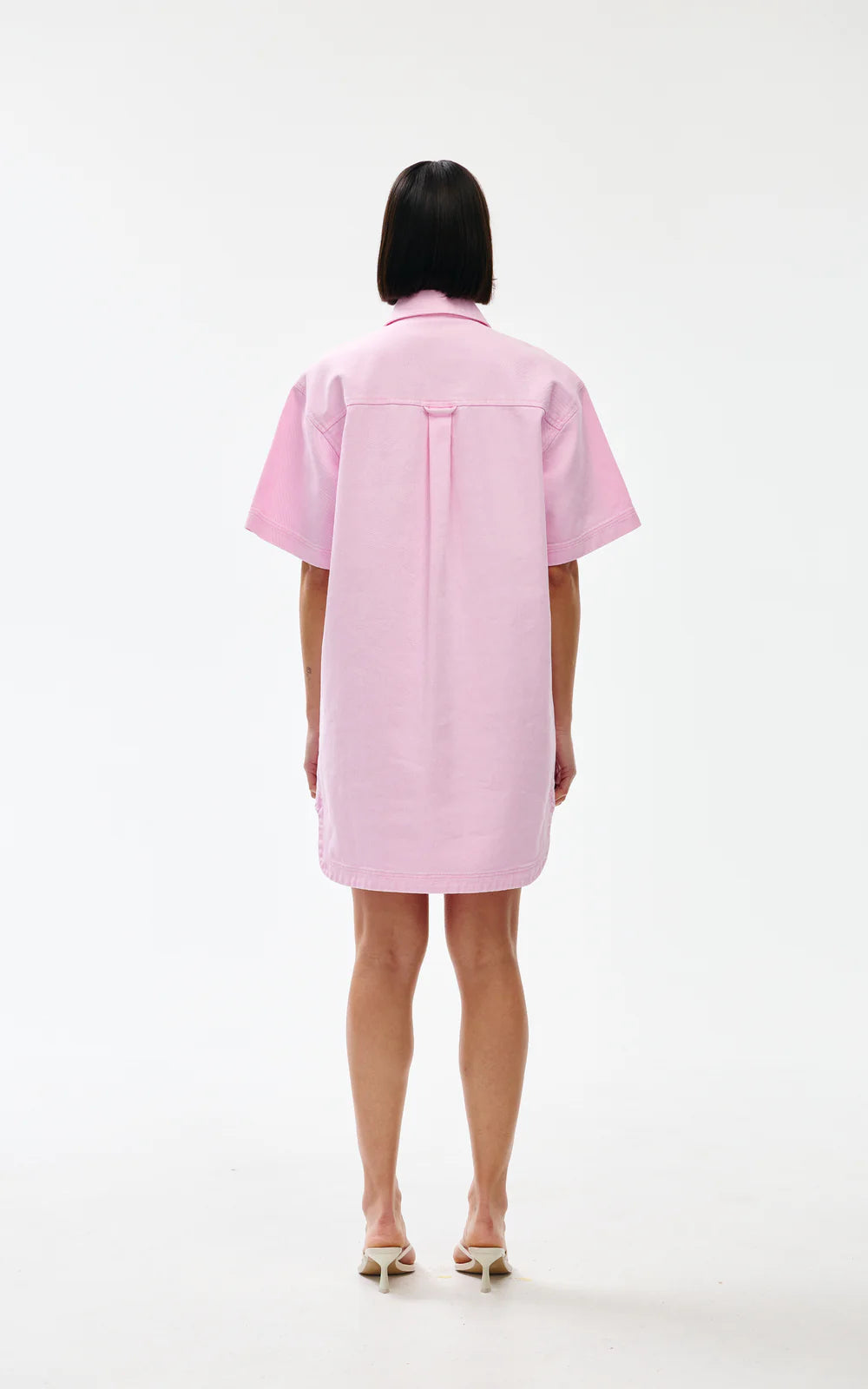 Freya Dress | Blush Wash Denim