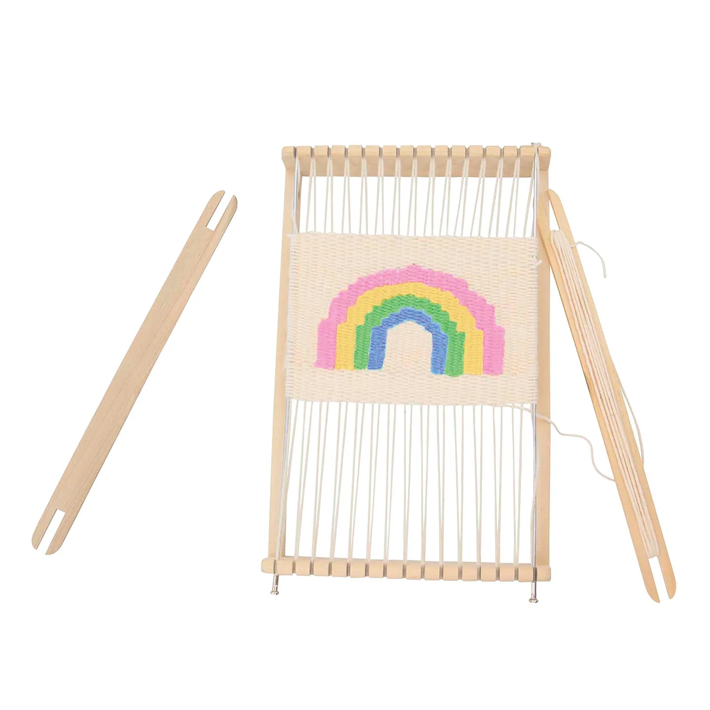 Zone Rainbow Wooden Weaving Loom | Multi-Coloured