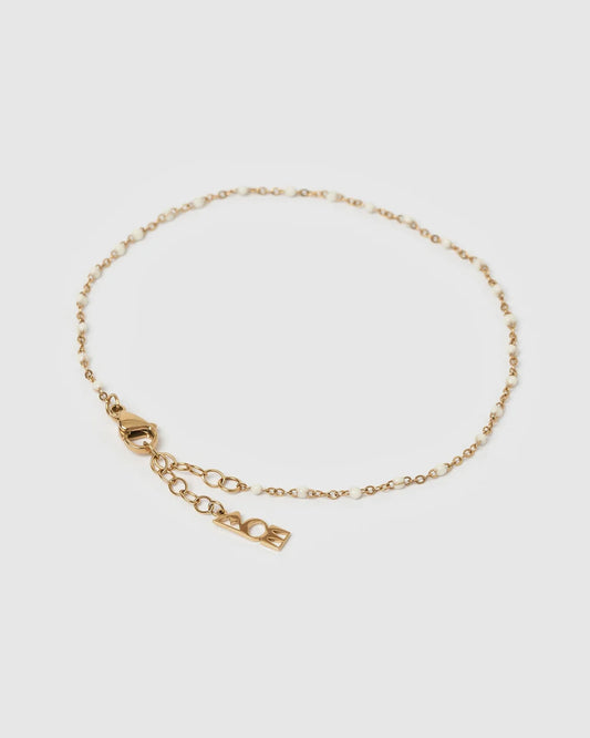 Peggy Anklet | Vanilla