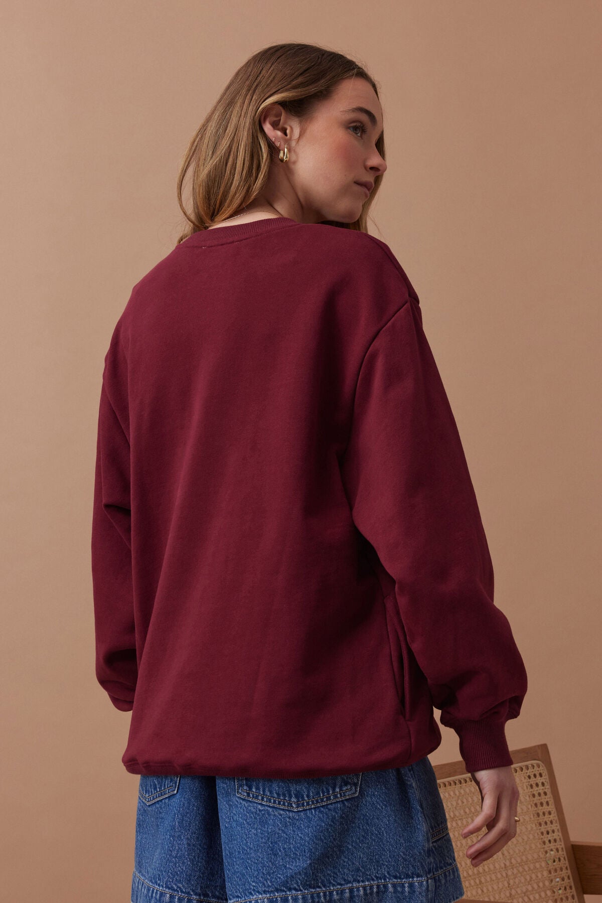 Oversized Slouchy Crew