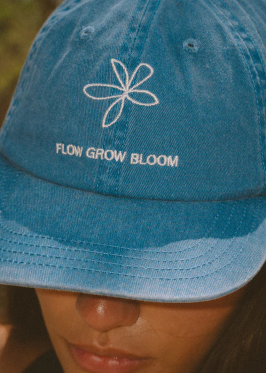 *Pre-Order* Flow Grow Bloom Dad Cap | Azure Blue