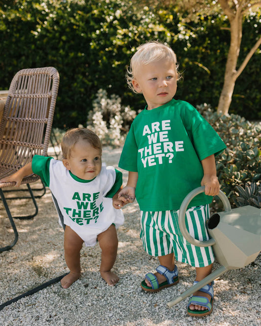 Remy Short | Green Stripe