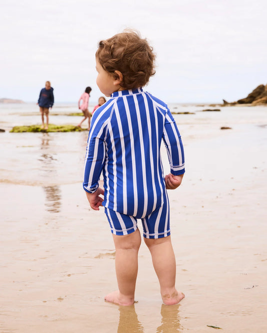 **COMING SOON** Blinky Bill Baby Long Sleeve Zip Bathers | Stripe