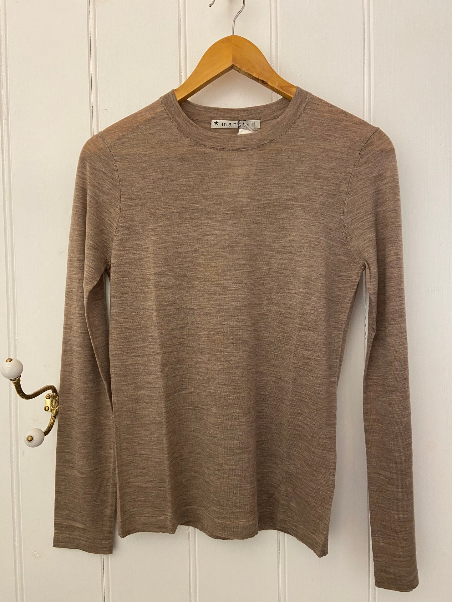 Merle Wool Long sleeve | Mushroom