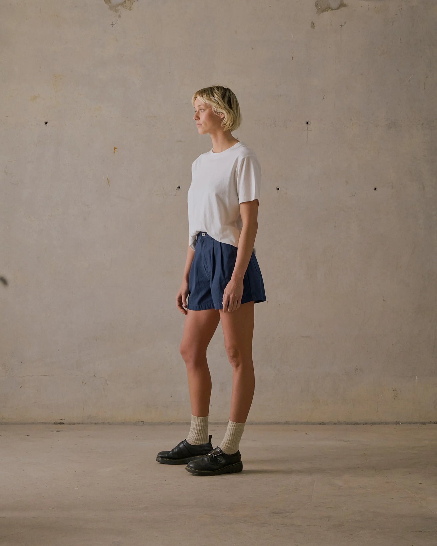 Mctavish Double Pleat Twill Shorts