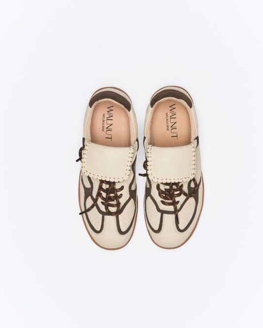 Falcon Sneaker | Chocolate & Beige