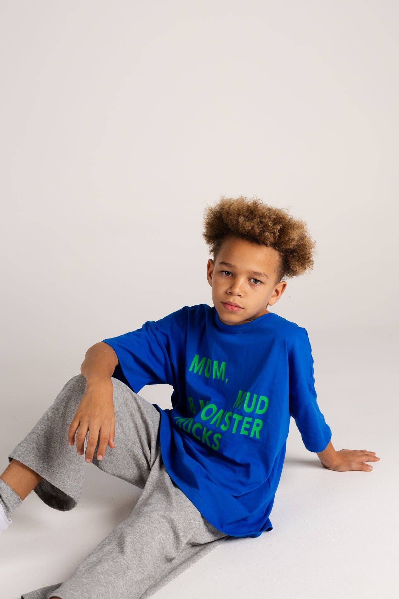 **COMING SOON** MMM TEE in BLUE/LIME