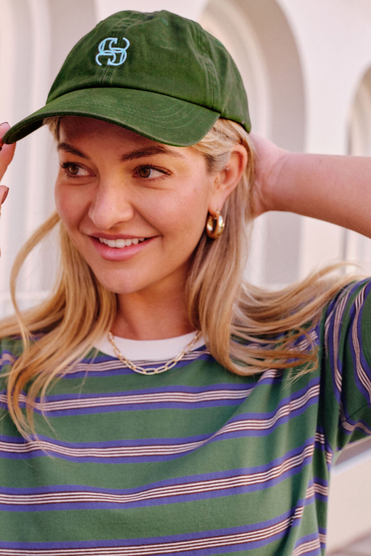 **COMING SOON** Pip Everyday Cap | Basil/Fresh Blue