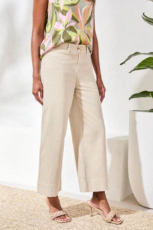 Comfort Stretch High Rise Palazzo Pants | Canvas