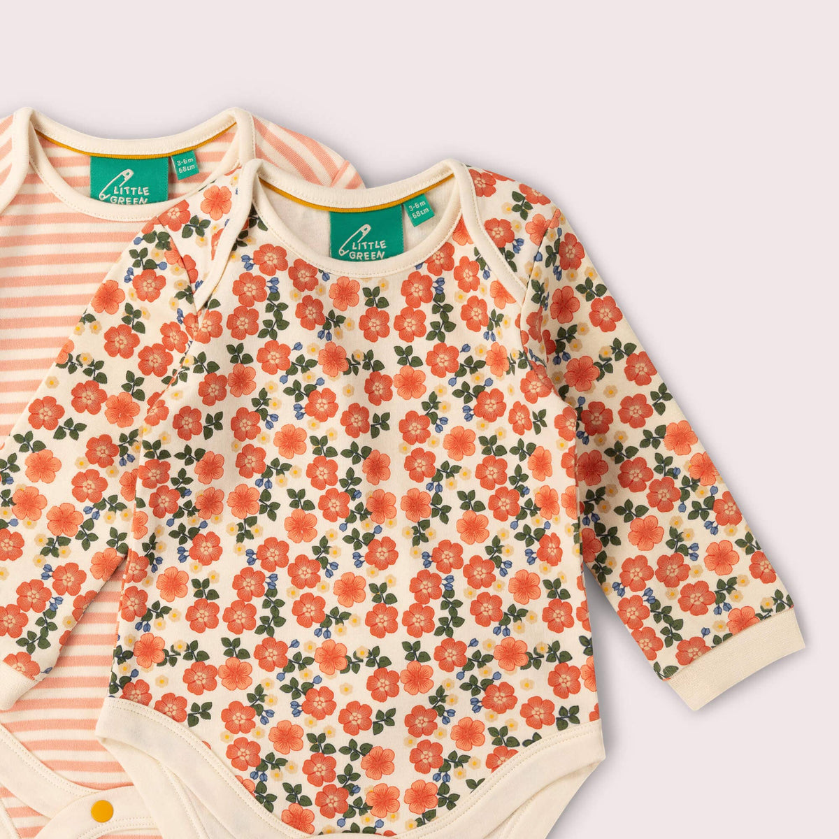 Petals Baby Bodysuit 2 Pack