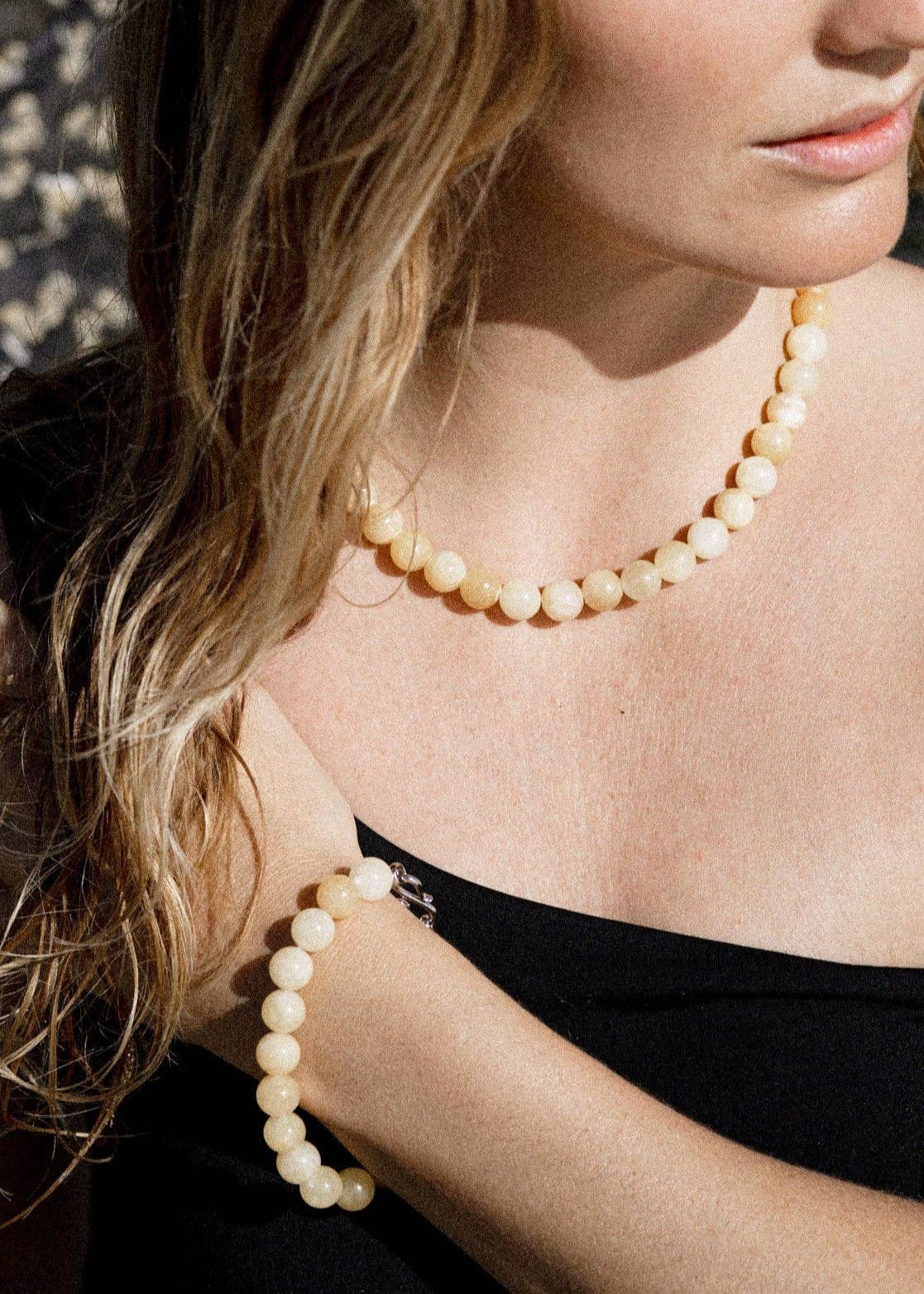 The Solana | Beige Topaz Bracelet