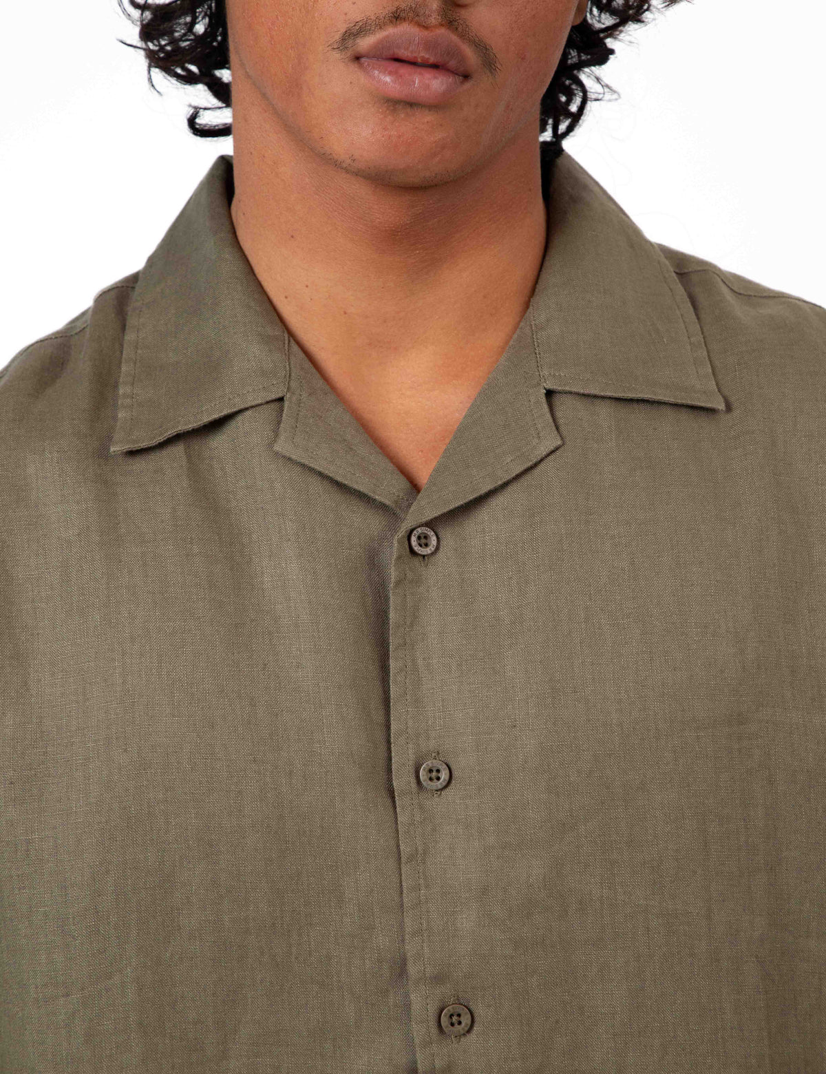 Cuban Short Sleeve Shirt | Fatigue