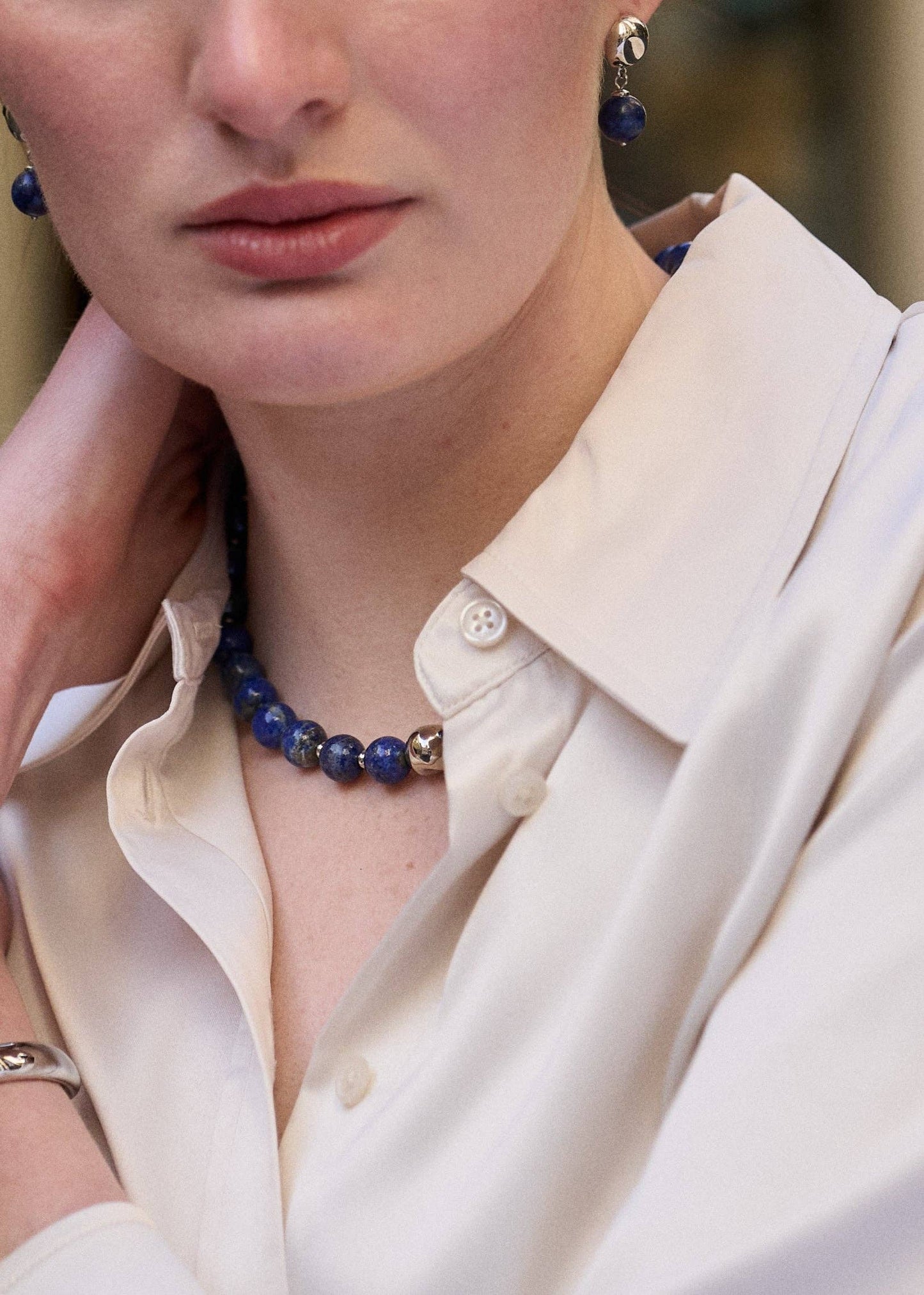The Dua | Lapis Lazuli Earrings