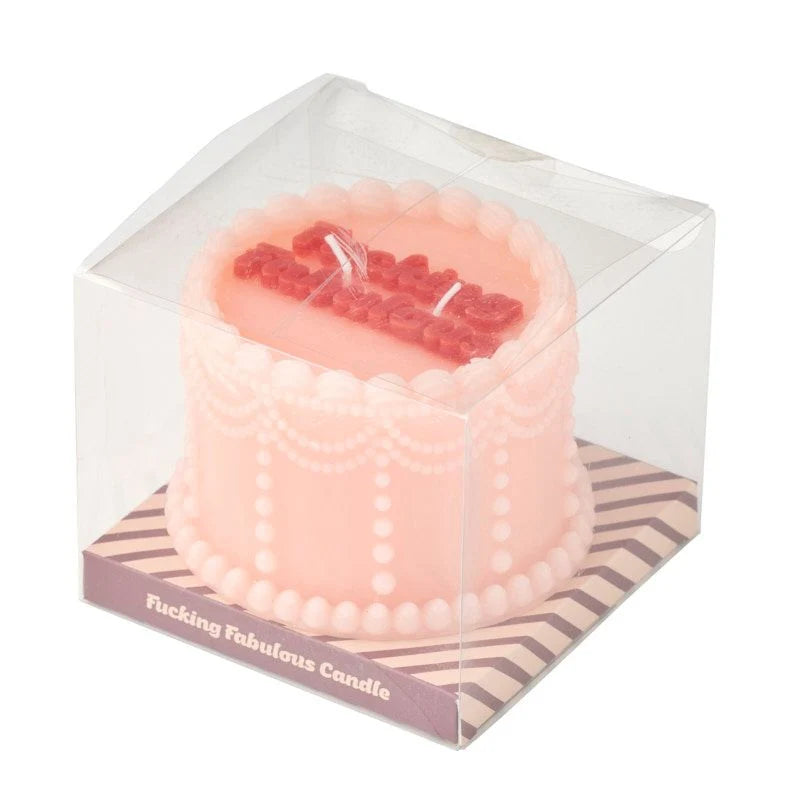 **COMING SOON** Fabulous Birthday Cake Candle | Peach