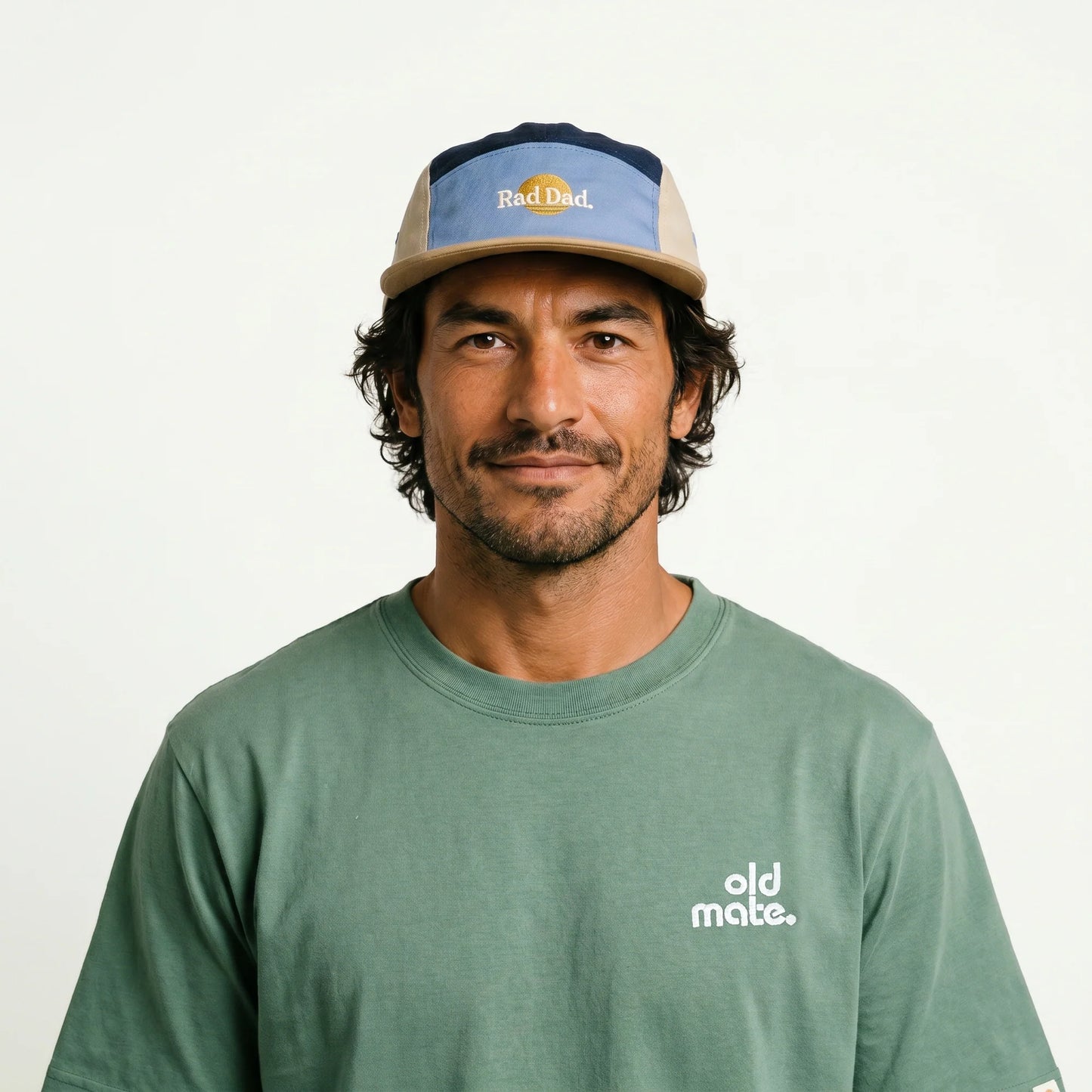**COMING SOON** Rad Dad Spliced 5 Panel Twill Cap | Blues