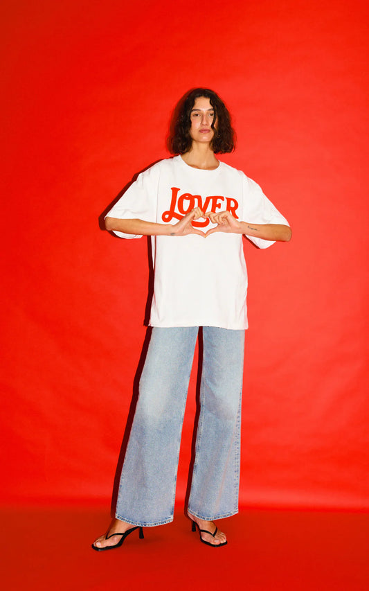 Lover Tee | White