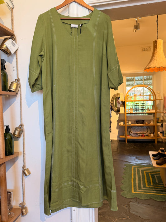 Shout Out Dress | Avocado