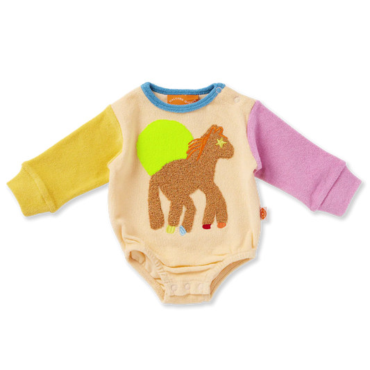 Terry Long Sleeve Bodysuit | Giddy Up