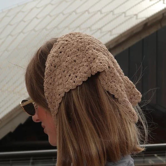 Hand Crochet Headscarf