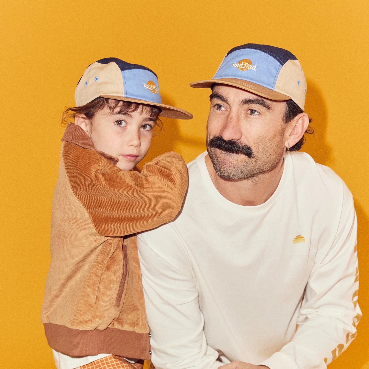 **COMING SOON** Rad Dad Spliced 5 Panel Twill Cap | Blues