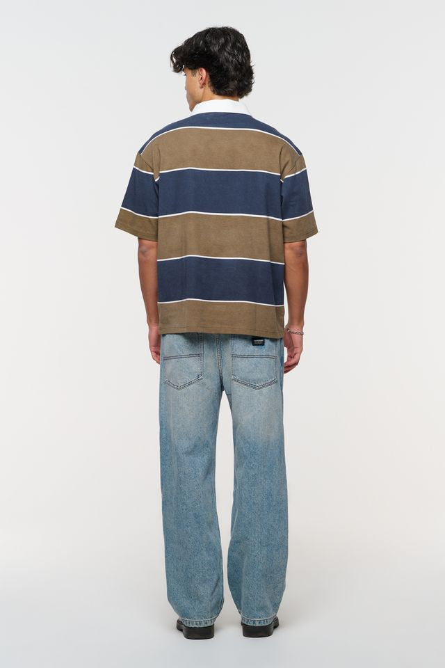 Dewey Stripe Rugby Top