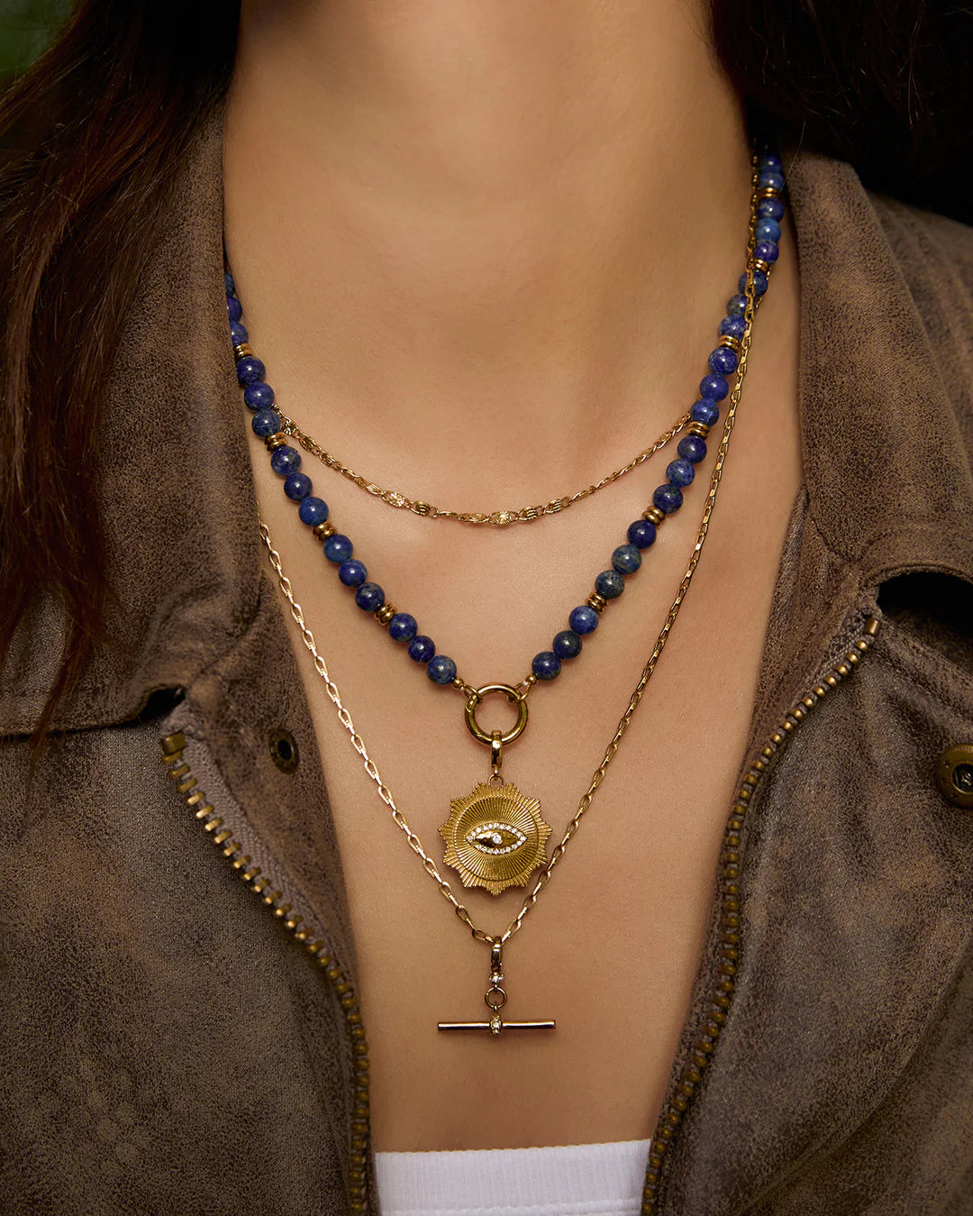 **COMING SOON** Azure Charm Necklace | Lapis Lazuli