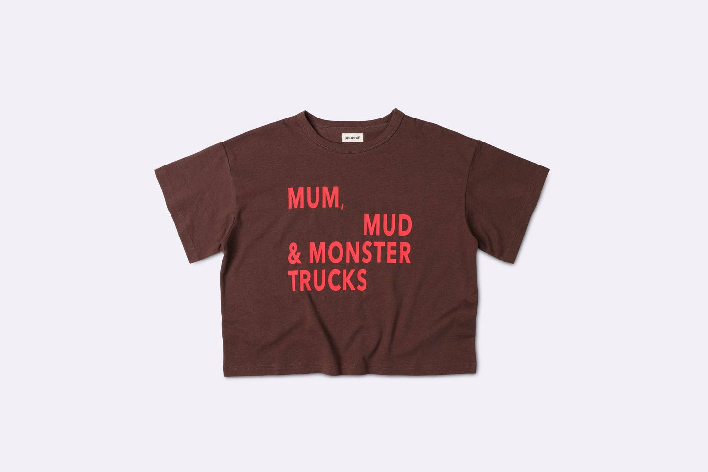 **COMING SOON** MMM TEE in BROWN/RED