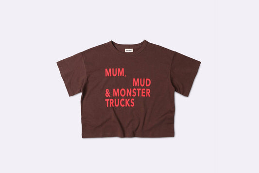 **COMING SOON** MMM TEE in BROWN/RED