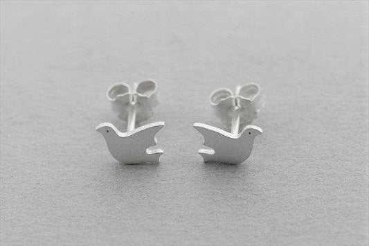 Dove Stud | Sterling Silver