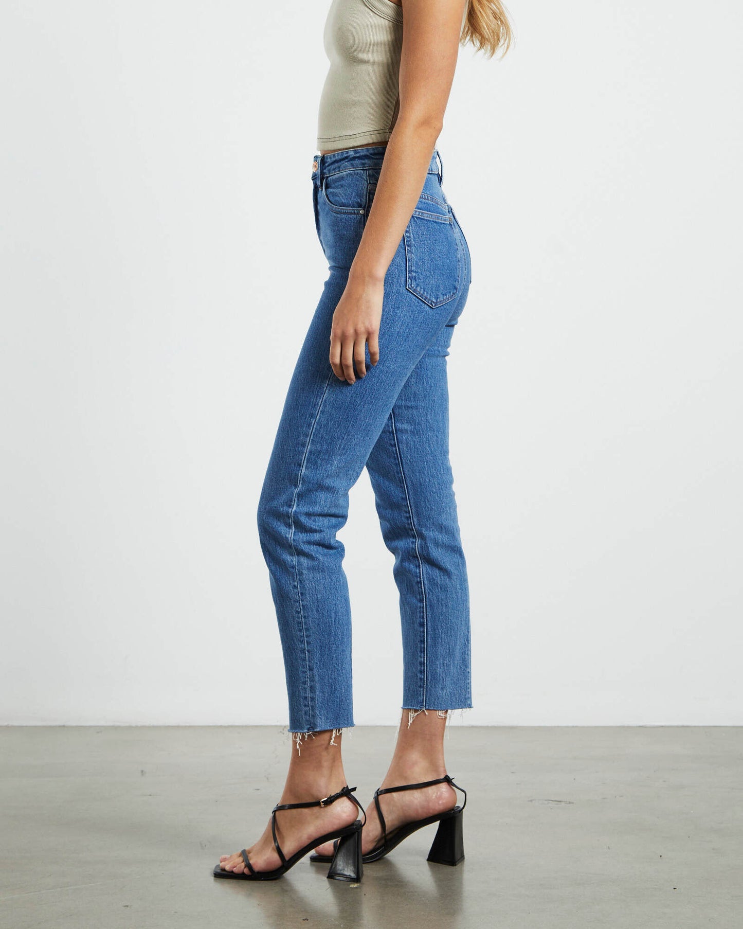 Lola Mom Jean | Zero Uptown Blue